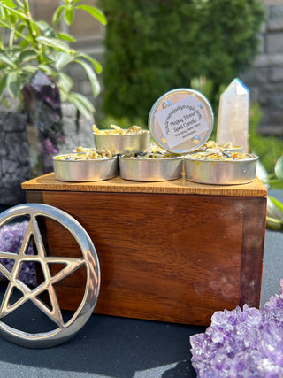 Prosperity And Wealth Tealight Spell Candles