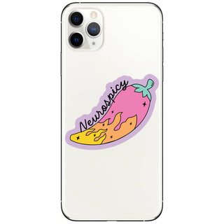 Neurospicy Pepper Vinyl Sticker