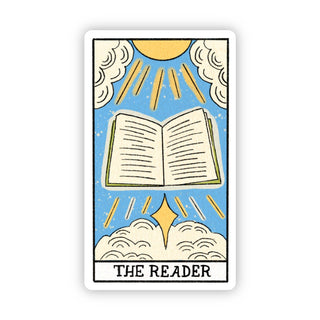 The Reader Tarot Card Sticker